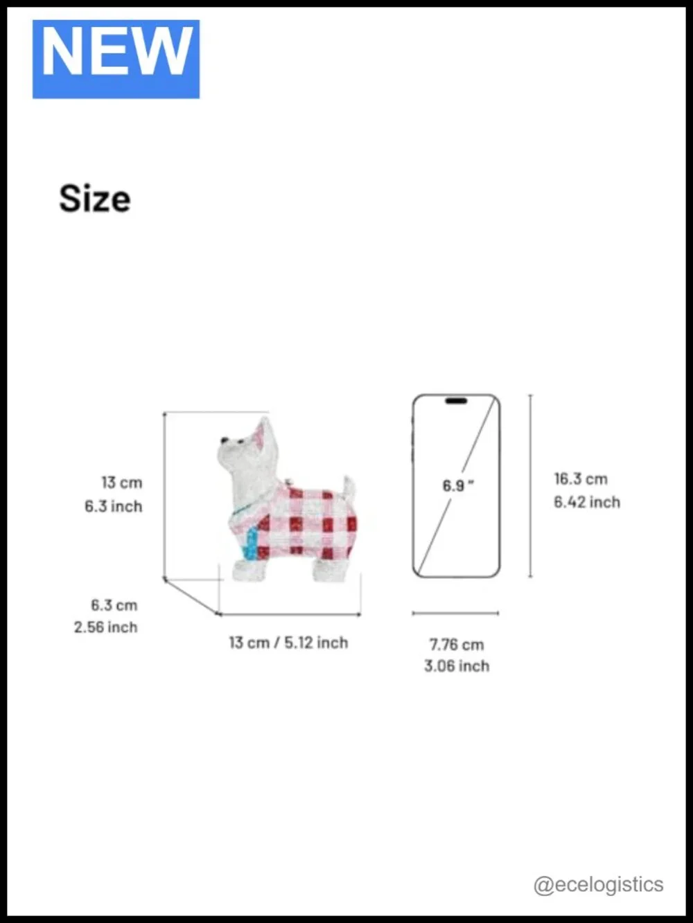 JW PEI Eden Puppy Shape Faux Crystal Clutch Bag for Women